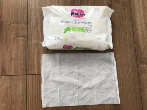 Clean wipes that can be flushed to the Marys toilet